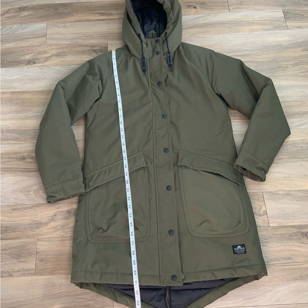 Penfield Olive Green Coat Parka Jacket - Picture 8 of 8